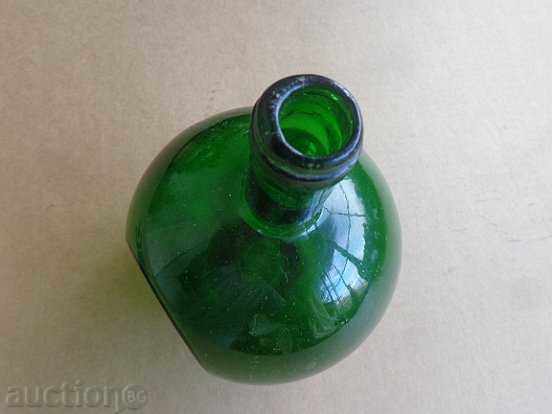 Παλιά ετικέτα γυάλινο μπουκάλι κονιάκ μάρκα μπουκάλι - 5