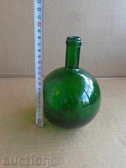 Παλιά ετικέτα γυάλινο μπουκάλι κονιάκ μάρκα μπουκάλι - 6