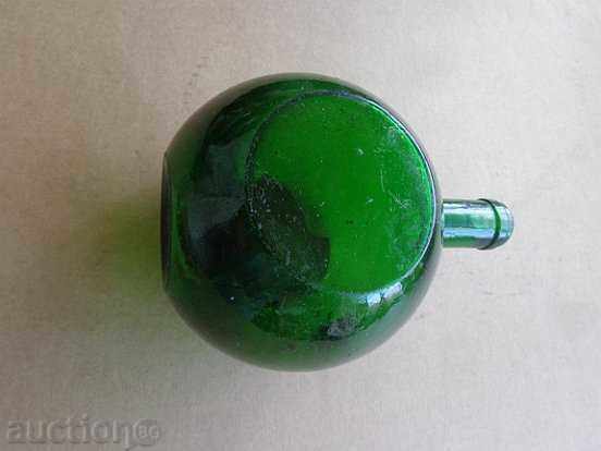 Παλιά ετικέτα γυάλινο μπουκάλι κονιάκ μάρκα μπουκάλι - 7