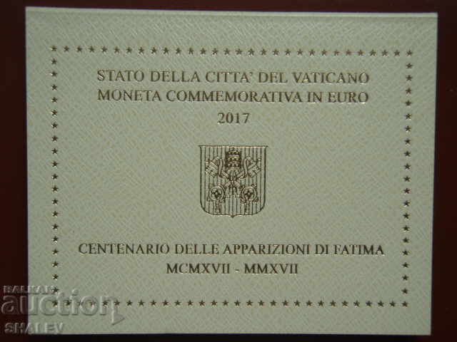 Auction 2 Euro 2017 Vaticana (2) "Fatima" /Vatican/ - Unc (2 euro) Auction 2 Euro 2017 Vaticana (2) "Fatima" /Vatican/ - Unc (2 euro)
