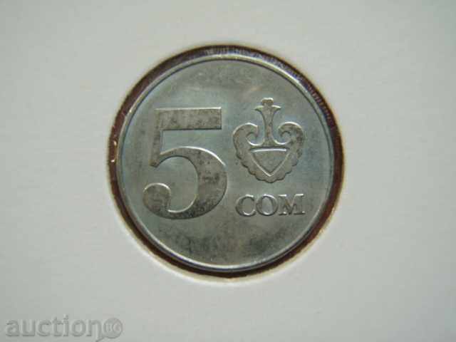 5 Som 2008 Kirgiztan (Киргизтан) - Unc