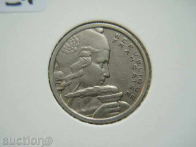 100 de franci 1954 Franța (Franța) - XF/AU cu preț € 1.39 | 2.72 BGN