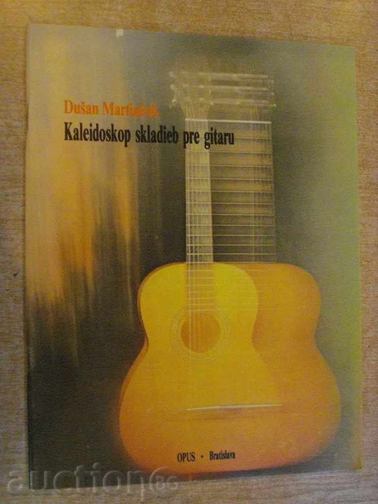 Book "KALEIDOSKOP SKLADIEB FOR GITARU-D.Martinček" -58 p.