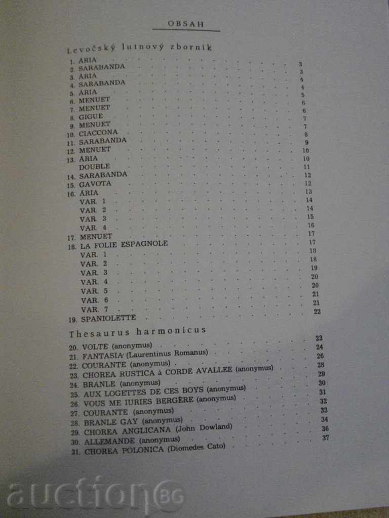 Book "LUTNOVÉ SKVOSTY STAREJ LEVOČE - GITARA" - 40 pages - 5 Book "LUTNOVÉ SKVOSTY STAREJ LEVOČE - GITARA" - 40 pages - 5