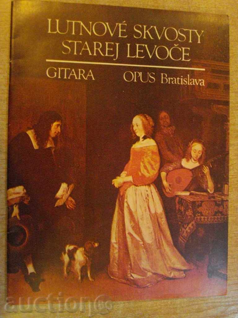 Βιβλίο "LUTNOVÉ SKVOSTY STAREJ LEVOČE - GITARA" - 40 σ.