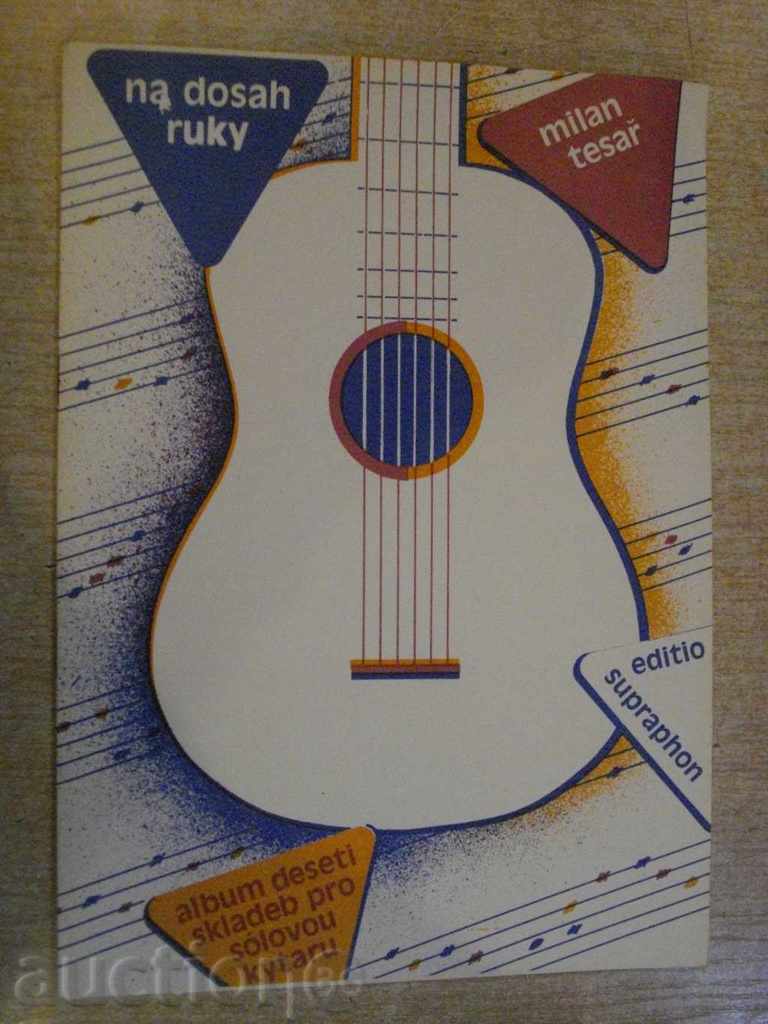 Book "Album of Ten Songs for Solo Guitar-M.Tesar" -22p