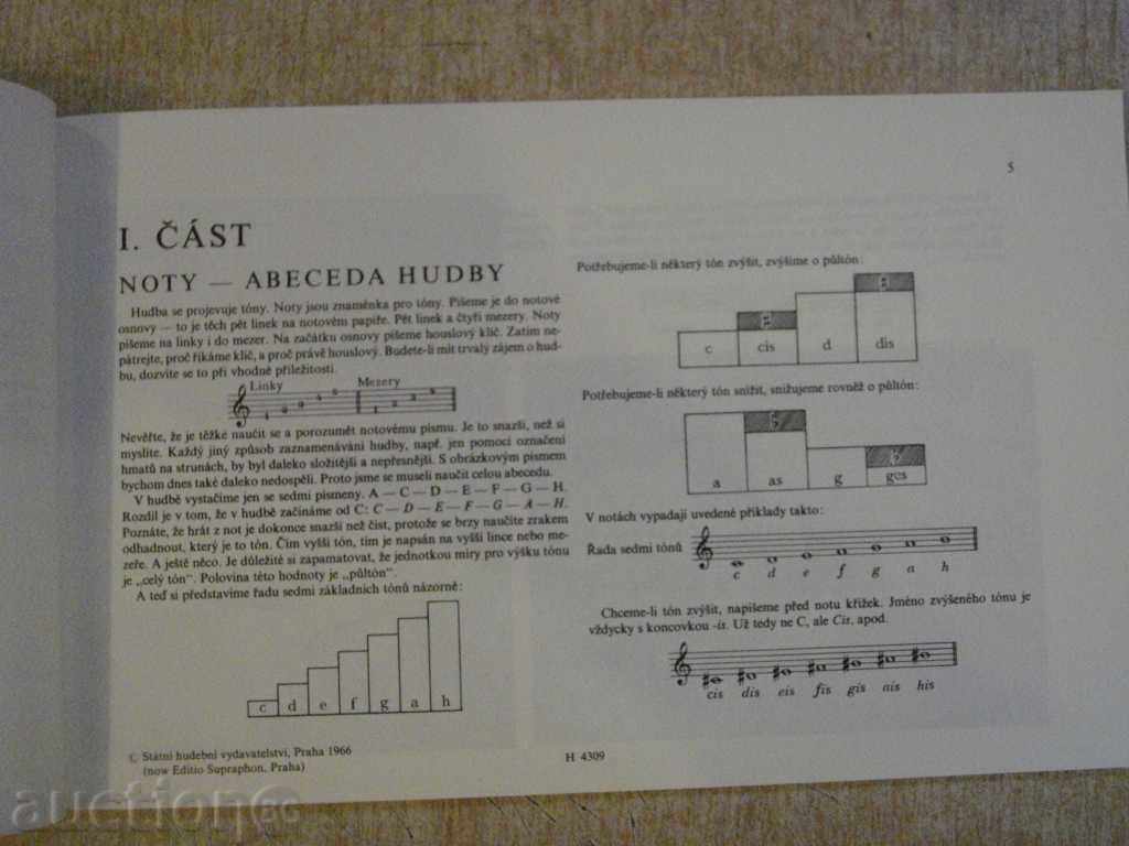 Book "THE FIRST LEKCE ON KYTARU - Josef Kotík" - 72 pp. with price 15.00 BGN | € 7.67 Book "THE FIRST LEKCE ON KYTARU - Josef Kotík" - 72 pp. with price 15.00 BGN | € 7.67