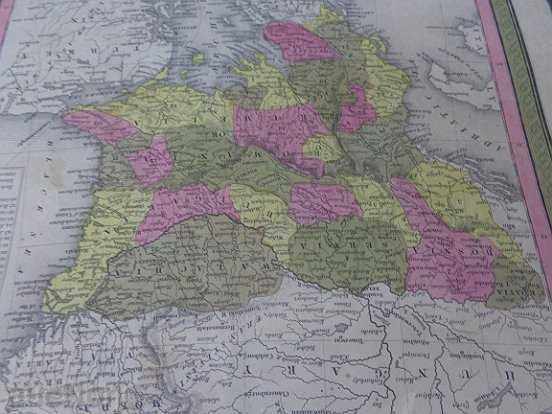 Delivery of Old Map of the Ottoman Empire portrait, painting 19th century Delivery of Old Map of the Ottoman Empire portrait, painting 19th century