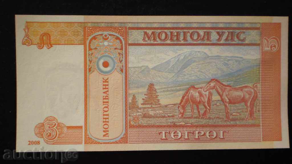 5 Τουγκρίκ 2008 ΜΟΓΓΟΛΙΑ UNC με τιμή € 1.53 | 2.99 BGN
