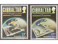 Чисти марки Europa CEPT 1984 от Гибралтар