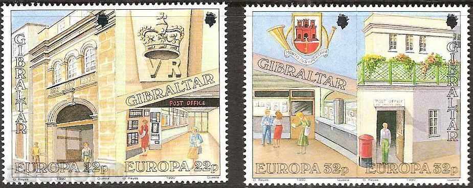 Чисти марки Europa CEPT 1990 от Остров Ман