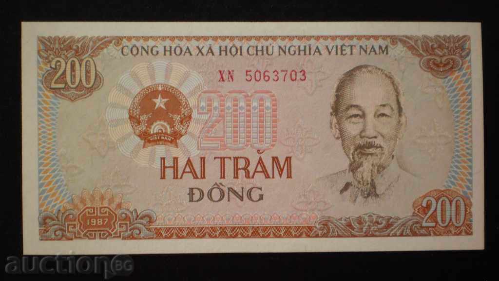 200 DONG 1987 το Βιετνάμ UNC με τιμή € 2.05 | 4.01 BGN