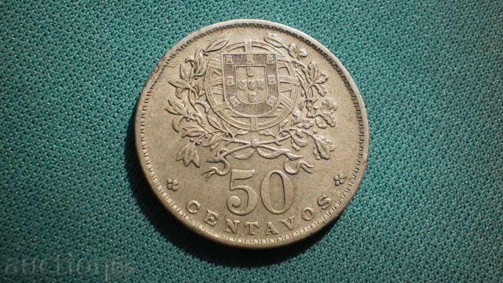 PORTUGAL 50 CENTAVOS 1927 PORTUGAL with price € 7.67 | 15.00 BGN