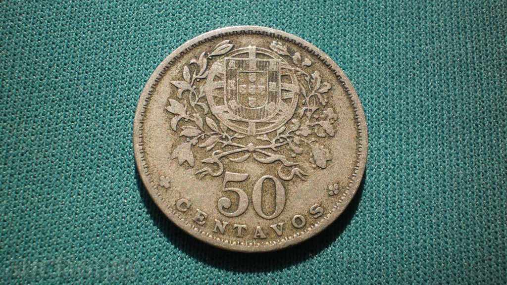 PORTUGALIA 50 Centavo 1929 PORTUGALIA cu preț € 7.67 | 15.00 BGN