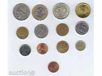 13 pcs. SOLID FOREIGN CURRENCIES