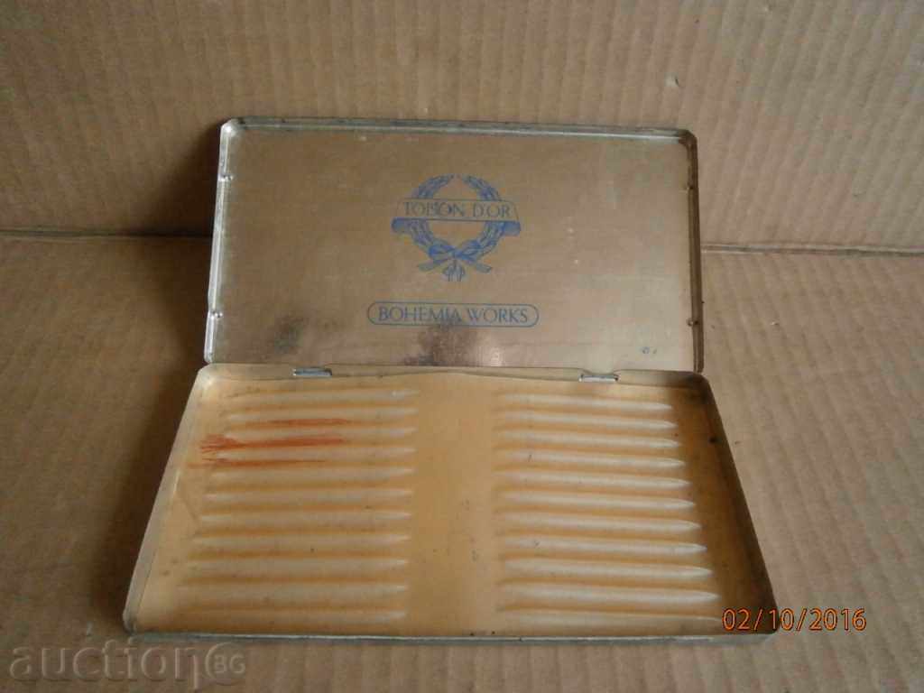Auction metal case for BOHEMIA pencils Auction metal case for BOHEMIA pencils