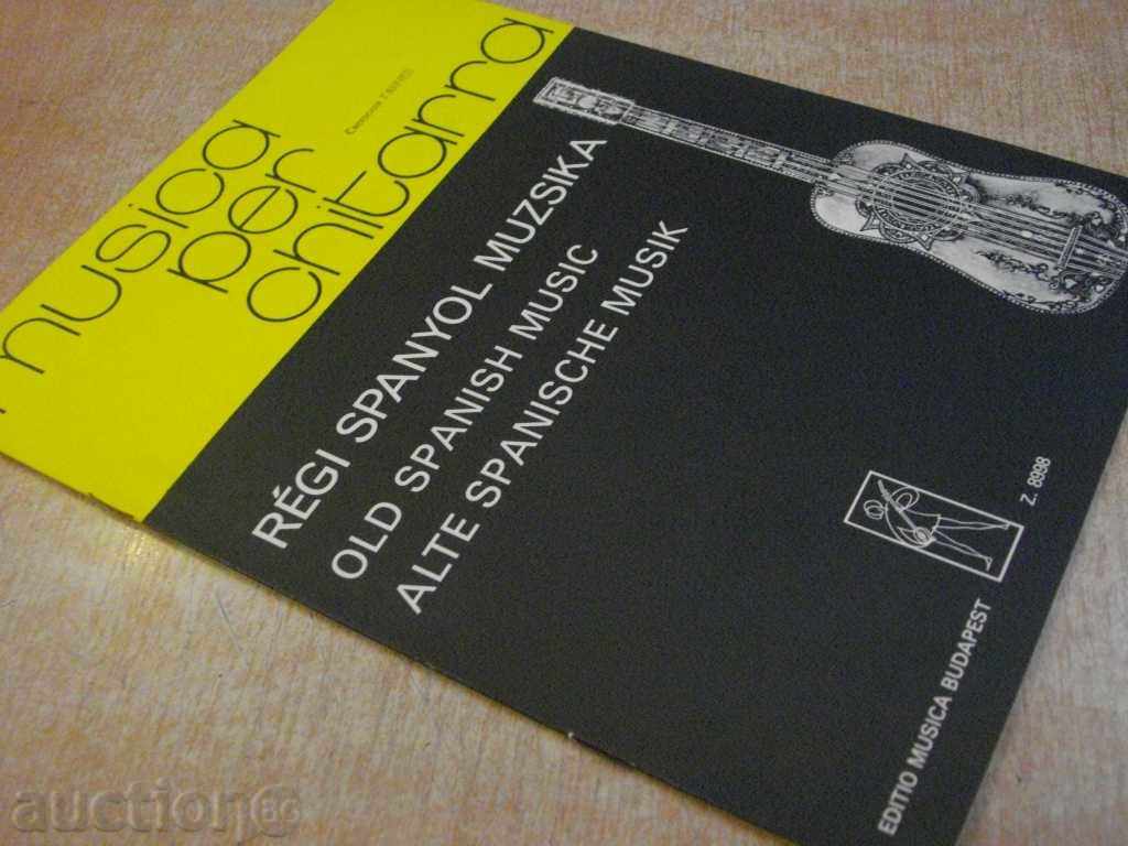 Book "RÉGI SPANYOL MUZSIKA-GITÁRRA-MOSÓCZI Miklós" -16 p. - 7 Book "RÉGI SPANYOL MUZSIKA-GITÁRRA-MOSÓCZI Miklós" -16 p. - 7