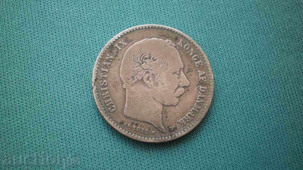 Danemarca Krona 1875 RR cu preț € 12.78 | 25.00 BGN