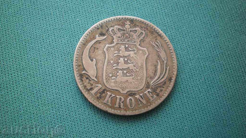 Danemarca Krona 1875 RR