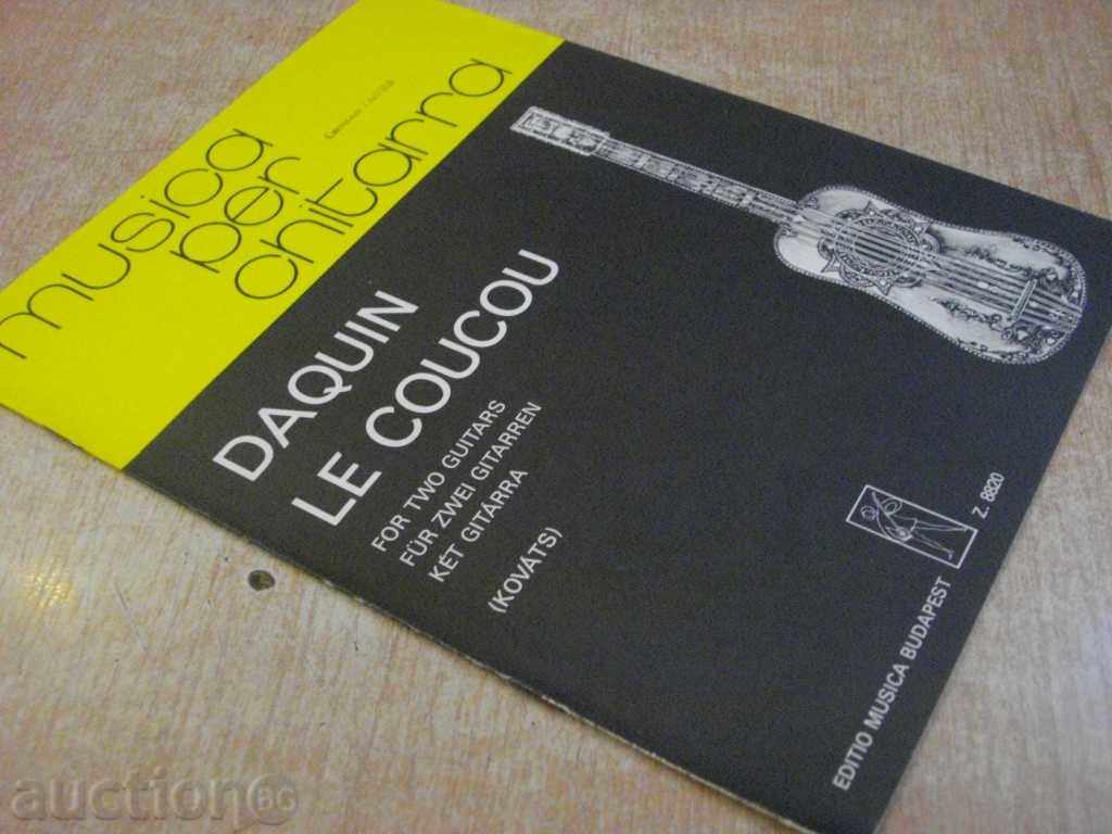 The book "LE COUCOU-KÉT GITÁRRA - LOUIS-CLAUDE DAQUIN" - 4 p. - 7 The book "LE COUCOU-KÉT GITÁRRA - LOUIS-CLAUDE DAQUIN" - 4 p. - 7