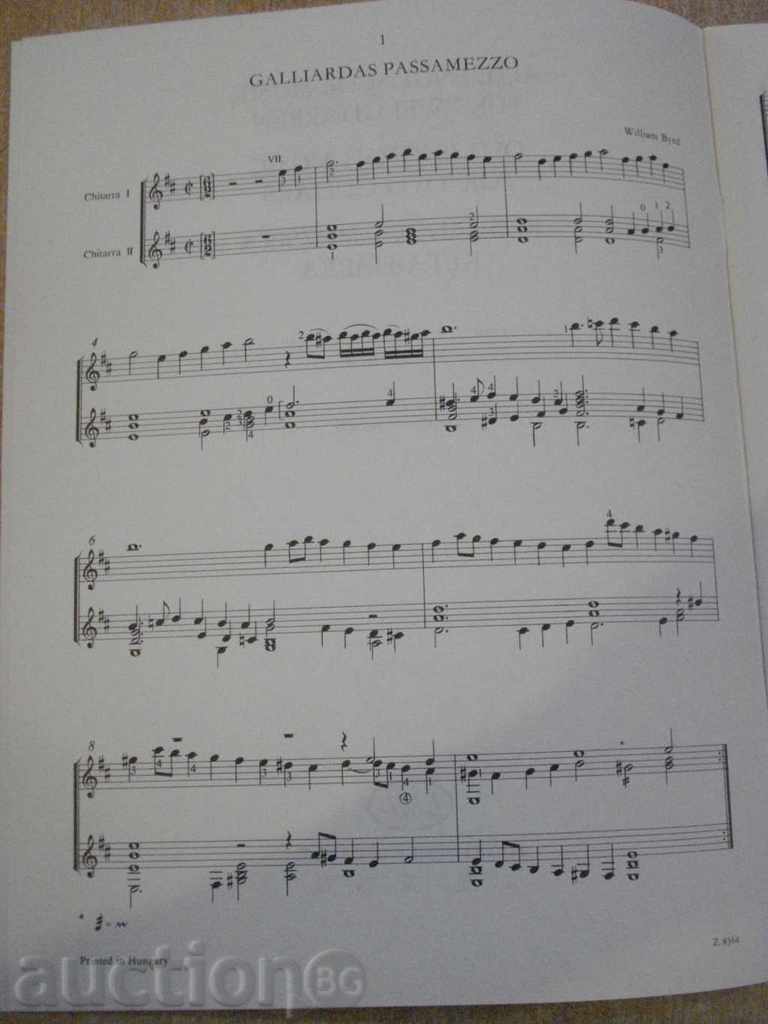 Auction Book "RÉGI ANGOL MUZSIKA KÉT GITÁRRA-MOSÓCZI Miklós" -28p. Auction Book "RÉGI ANGOL MUZSIKA KÉT GITÁRRA-MOSÓCZI Miklós" -28p.