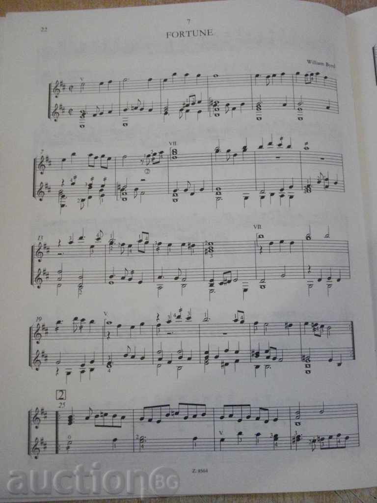 Book "RÉGI ANGOL MUZSIKA KÉT GITÁRRA-MOSÓCZI Miklós" -28p. - 5 Book "RÉGI ANGOL MUZSIKA KÉT GITÁRRA-MOSÓCZI Miklós" -28p. - 5