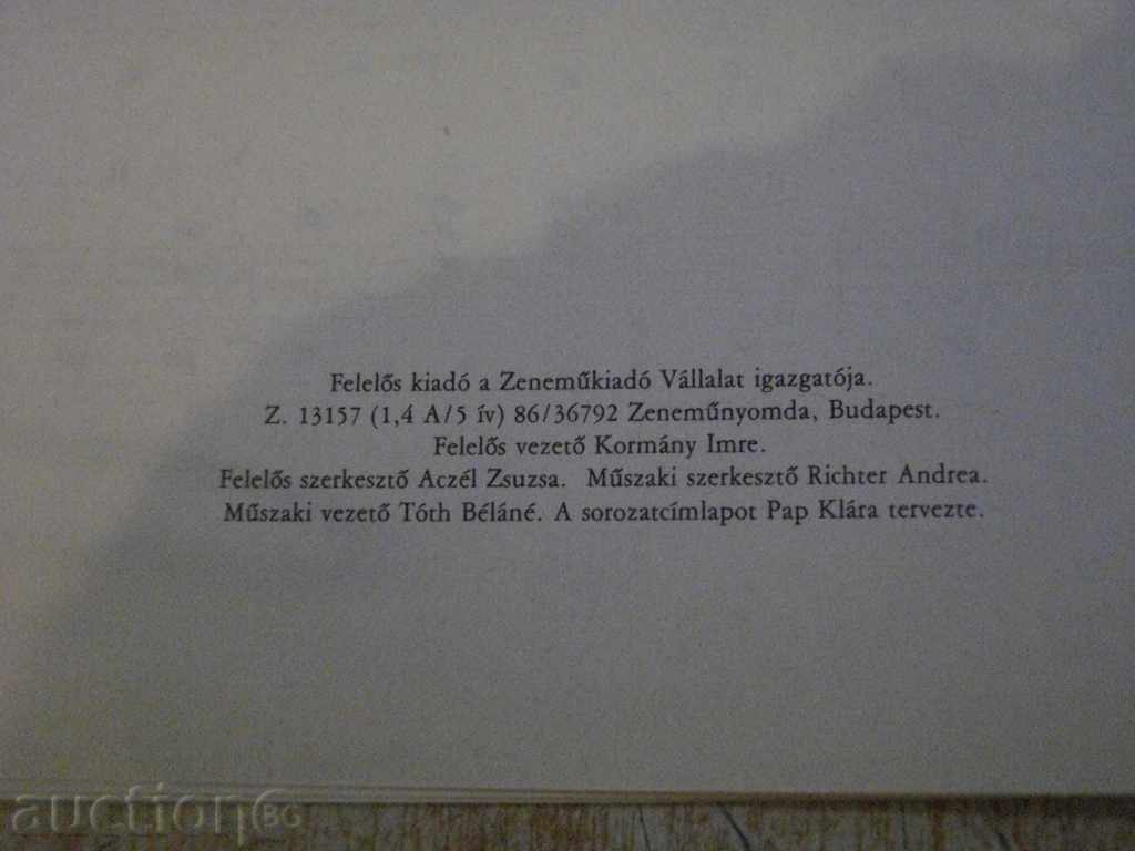 Book "6 LÄNDLER-GITÁRRA-JOHANN KASPAR MERTZ-Z.TOKOS" -8p. - 6