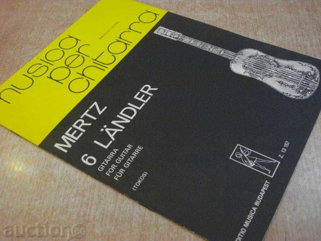 Book "6 LÄNDLER-GITÁRRA-JOHANN KASPAR MERTZ-Z.TOKOS" -8p. - 7