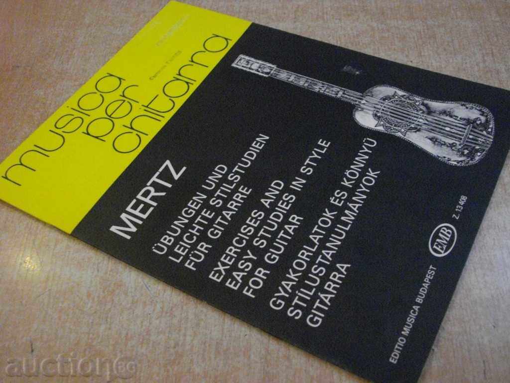 Book "GYAKORLATOK ÉS KÖNNYŰ STÍLUSTANULMÁNYOK GITÁRRA" -28str - 7