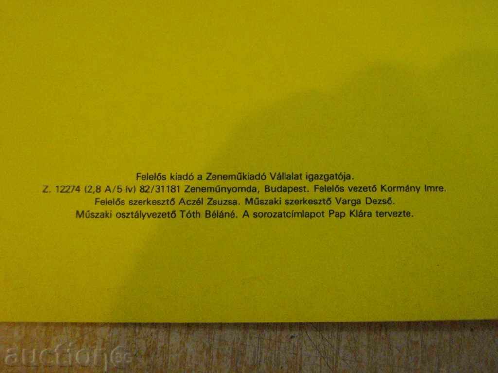 Book "FANTASIÁK ÉS TÁNCOK-GITÁRRA-ADRIAN LE ROY" - 16 p. - 6