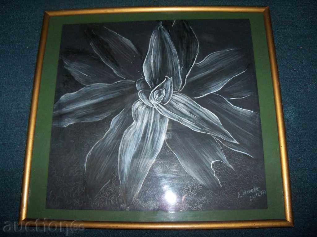 Delivery of "Flower" graphics of art. Desislava Ilieva Delivery of "Flower" graphics of art. Desislava Ilieva