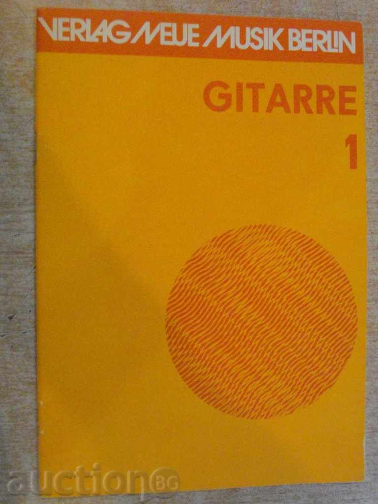 Book "GITARRE - 1 - Werner Pauli" - 24 pages