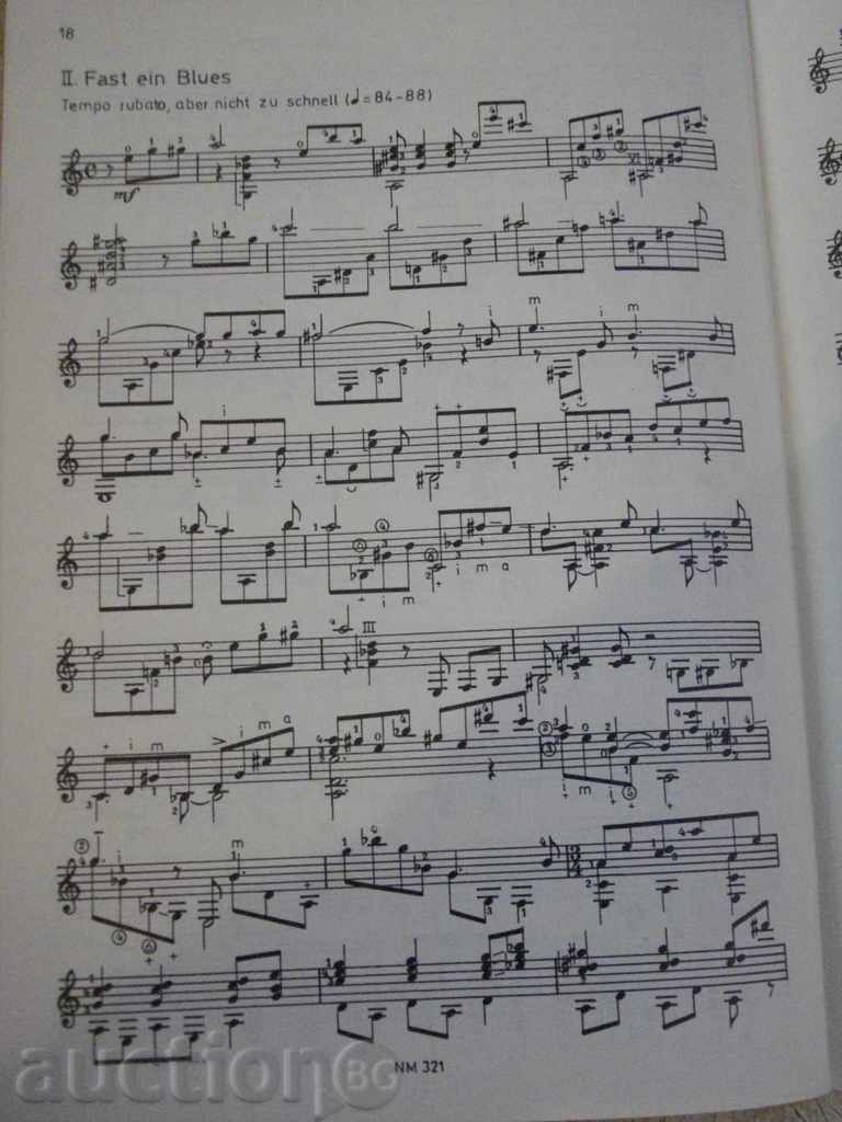 The book "GITARRE - 2 - Werner Pauli" - 20 p. - 6 The book "GITARRE - 2 - Werner Pauli" - 20 p. - 6