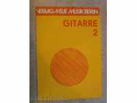 Book "Gitarre - 2 - Werner Pauli" - 20 p.