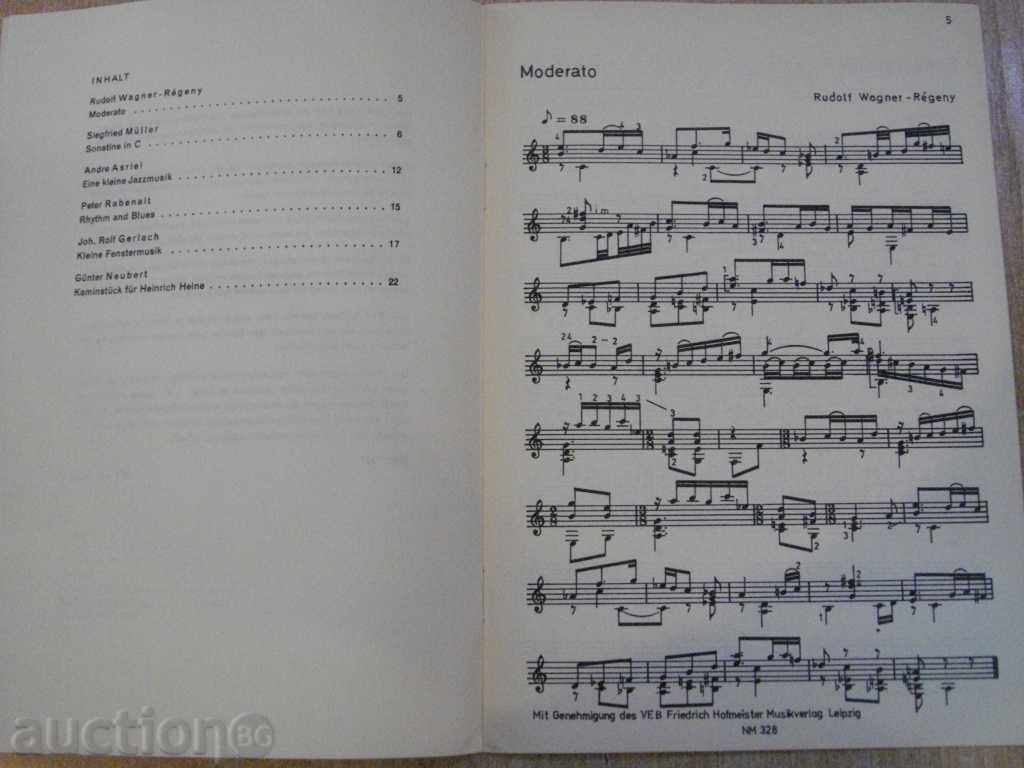 Auction Book "GITARRE - 3 - Werner Pauli" - 24 pages Auction Book "GITARRE - 3 - Werner Pauli" - 24 pages