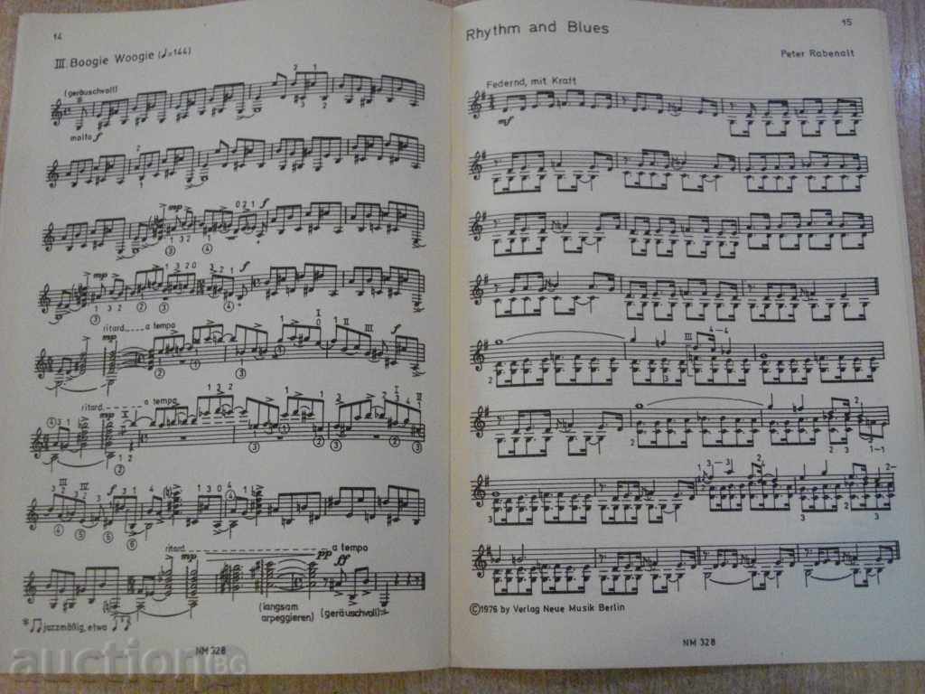 Book "GITARRE - 3 - Werner Pauli" - 24 pages - 5 Book "GITARRE - 3 - Werner Pauli" - 24 pages - 5