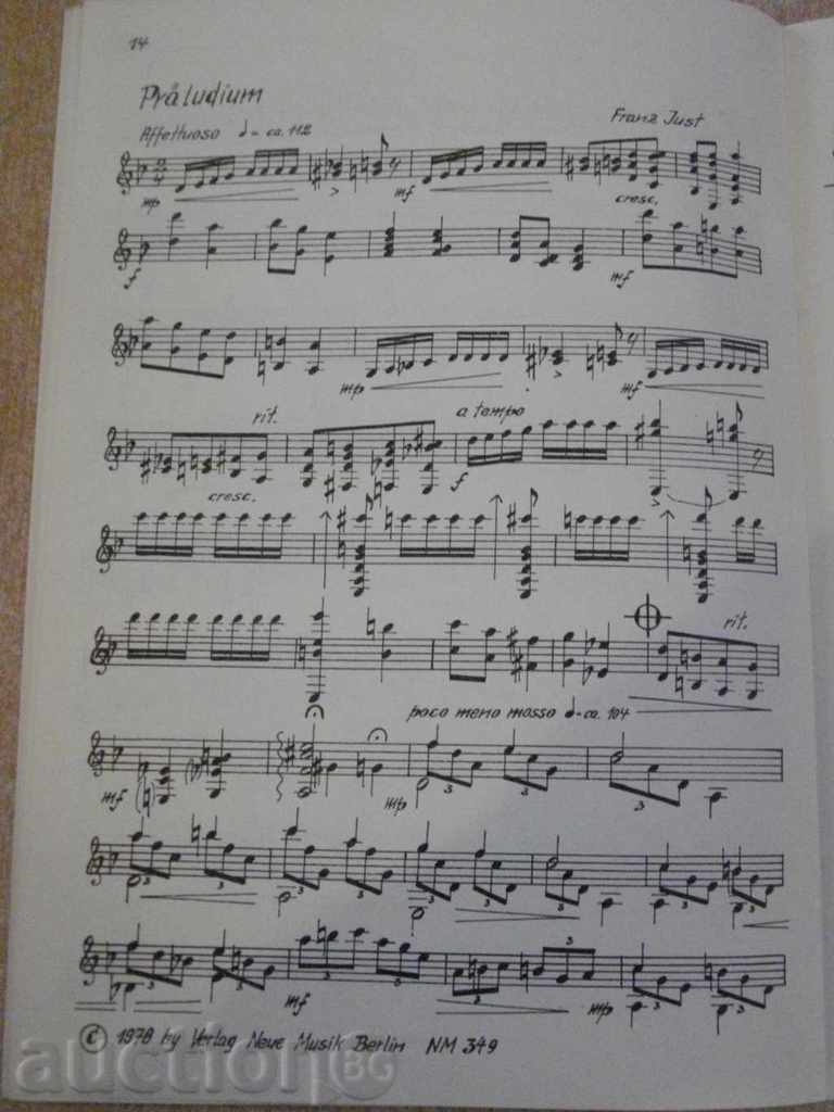 Book "GITARRE - 5 - Werner Pauli" - 24 pages - 6 Book "GITARRE - 5 - Werner Pauli" - 24 pages - 6