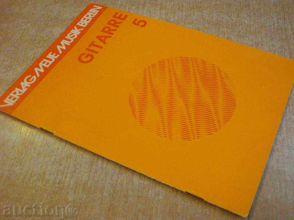 Book "GITARRE - 5 - Werner Pauli" - 24 pages - 7 Book "GITARRE - 5 - Werner Pauli" - 24 pages - 7