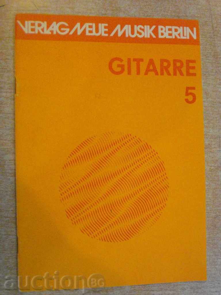 Book "GITARRE - 5 - Werner Pauli" - 24 pages