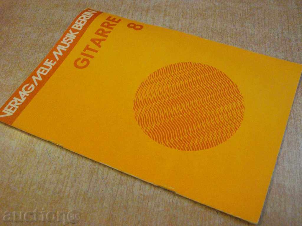 The book "GITARRE - 8 - Werner Pauli" - 20 p. - 7 The book "GITARRE - 8 - Werner Pauli" - 20 p. - 7
