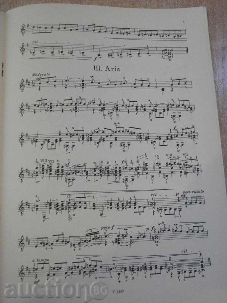 Delivery of Book "baroque in blue-Suite für Gitarre solo-A.Asriel" -8p Delivery of Book "baroque in blue-Suite für Gitarre solo-A.Asriel" -8p