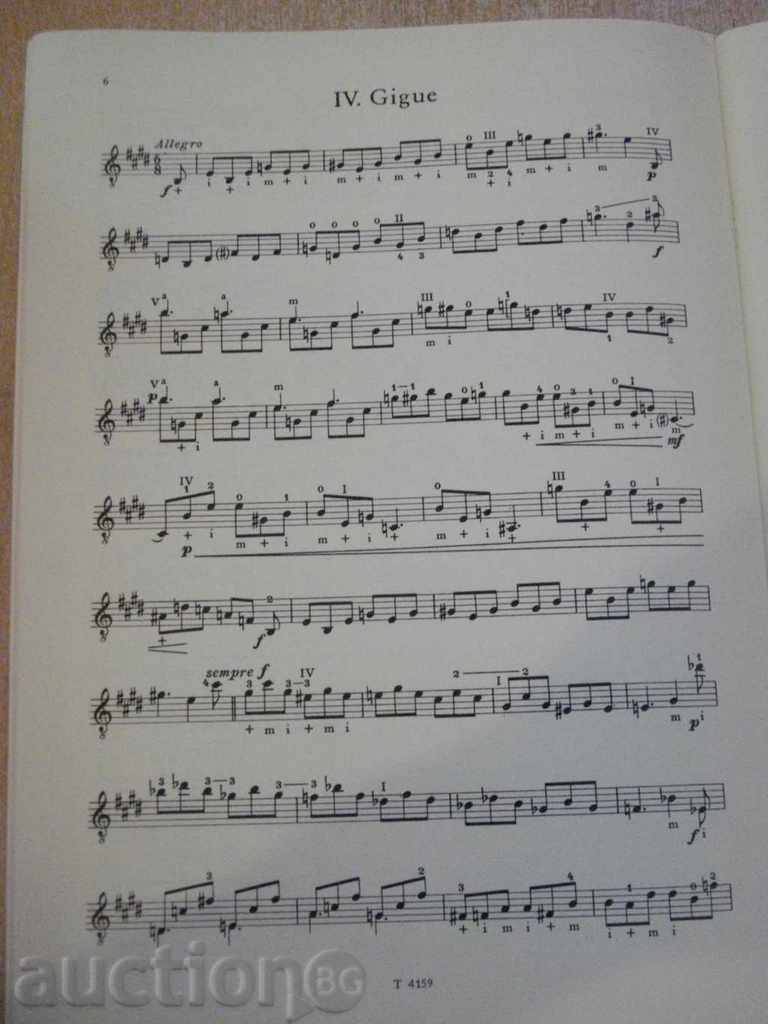 Book "baroque in blue-Suite für Gitarre solo-A.Asriel" -8p - 5 Book "baroque in blue-Suite für Gitarre solo-A.Asriel" -8p - 5