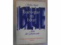 Βιβλίο "μπαρόκ σε μπλε-Suite für Gitarre σόλο-A.Asriel" -8str