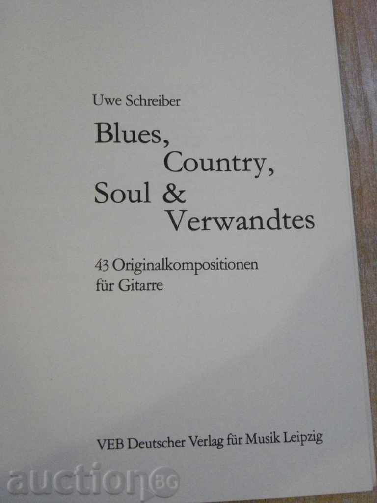 Book "Blues, Country, Soul & Verwandtes für Gitarre" -58 p. with price 12.00 BGN | € 6.14 Book "Blues, Country, Soul & Verwandtes für Gitarre" -58 p. with price 12.00 BGN | € 6.14
