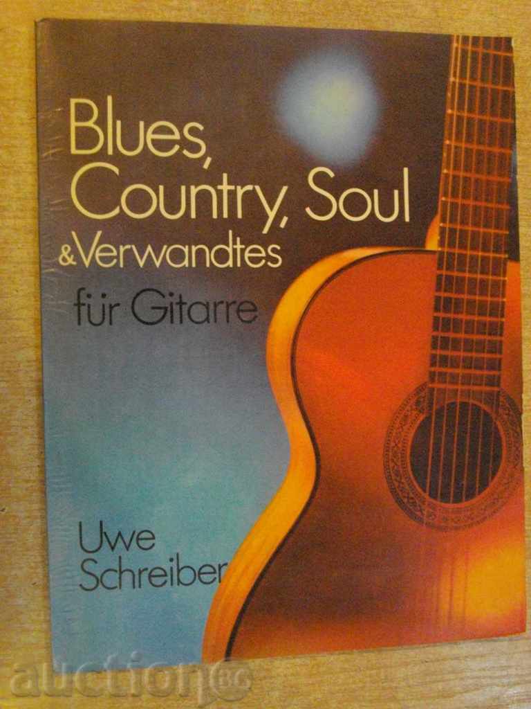 Book "Blues, Country, Soul & Verwandtes für Gitarre" -58 p.