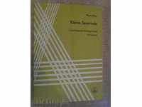 The book "Kleine Serenade für Gitarre - Martin Rätz" - 20 pp.