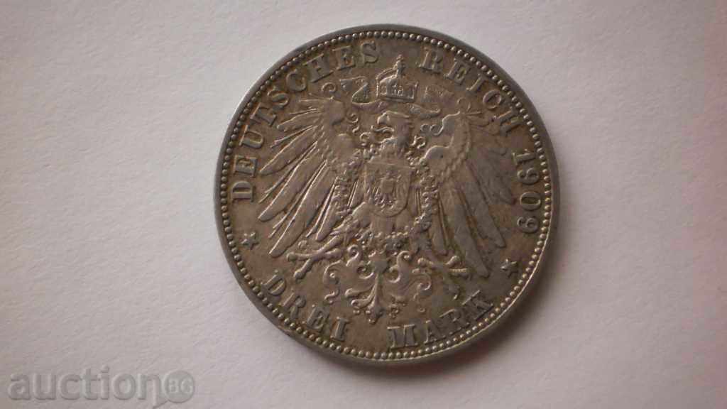 Germania Bavaria 3 Timbre 1909 D cu preț € 28.12 | 55.00 BGN Germania Bavaria 3 Timbre 1909 D cu preț € 28.12 | 55.00 BGN
