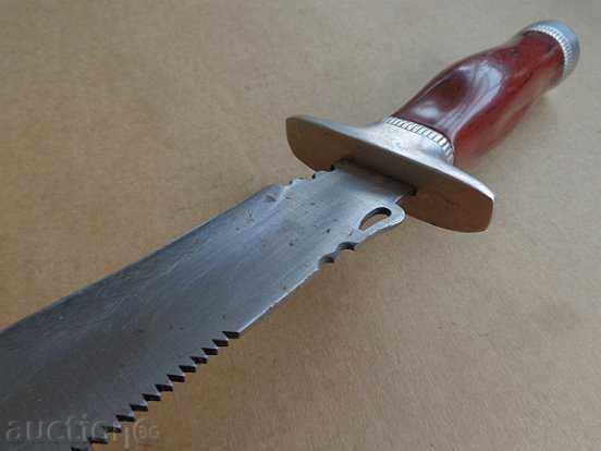 Ragger knife with knee and shrub for sharpening - 6 Ragger knife with knee and shrub for sharpening - 6
