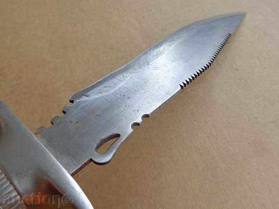 Ragger knife with knee and shrub for sharpening - 7 Ragger knife with knee and shrub for sharpening - 7