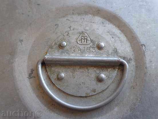 cutie veche de aluminiu cu mânere, numărul și marcaje - 6